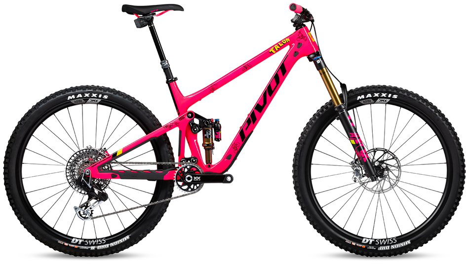 Paint for 2024 Pivot Switchblade V6 - Gloss Pink Neon Talon