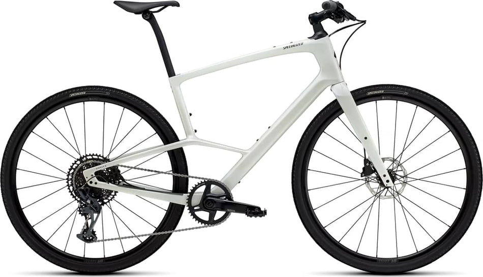 Paint for 2025 Specialized Sirrus X 6.0 - Gloss Dune White