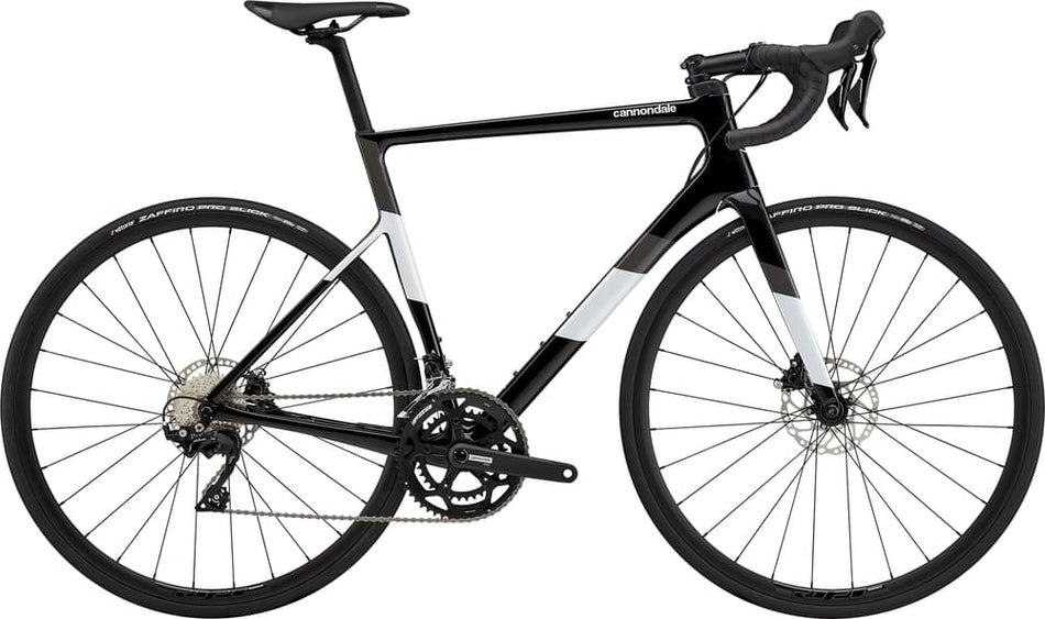 Paint for 2024 Cannondale SuperSix EVO Carbon Disc 105 - Gloss Black Pearl