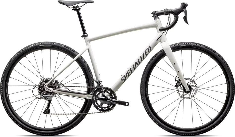 Paint for 2025 Specialized Diverge E5 - Gloss Dune White