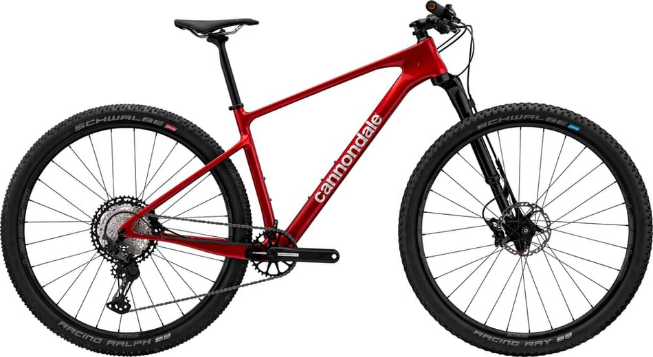 Paint for 2024 Cannondale Scalpel HT Carbon 2 - Gloss Candy Red