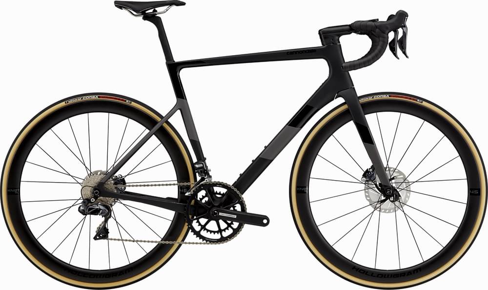 Paint for 2024 Cannondale SuperSix EVO Hi-MOD Disc Ultegra Di2 - Matte Black