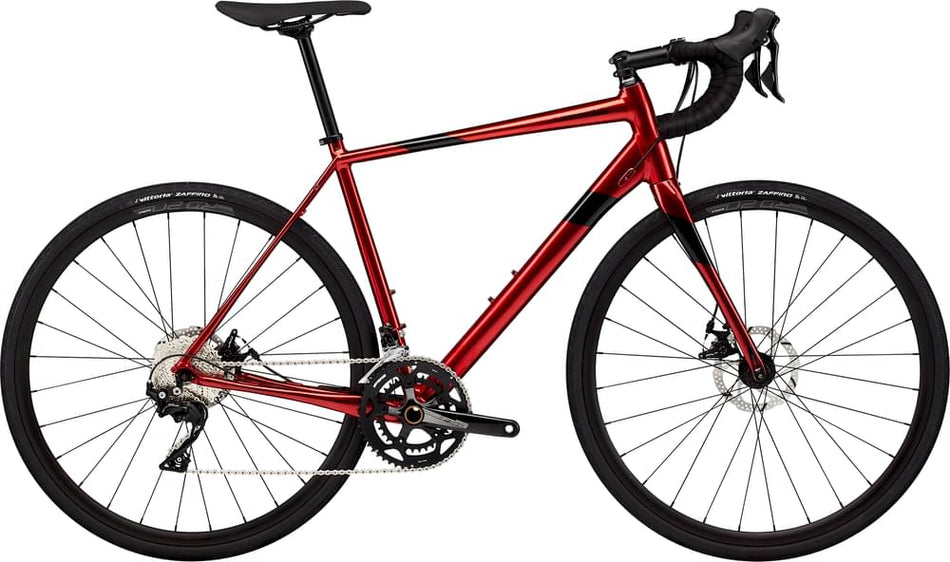 Paint for 2024 Cannondale Synapse 105 - Gloss Candy Red