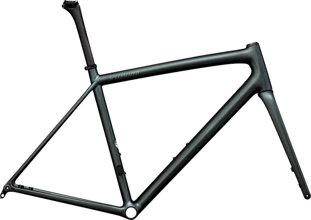 Paint for 2024 Specialized Aethos Frameset - Satin Carbon