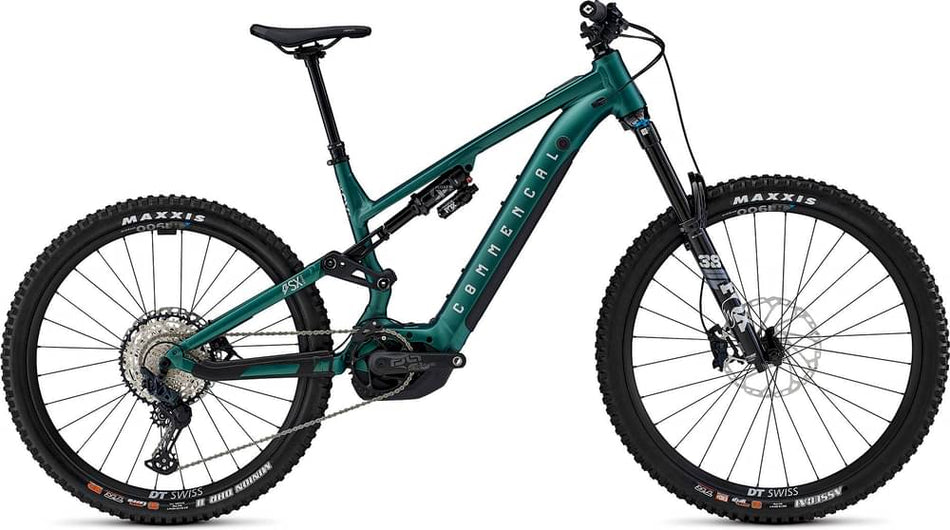 Paint for 2024 Commencal Meta Power SX Bosch Essential - Matte Metallic Green