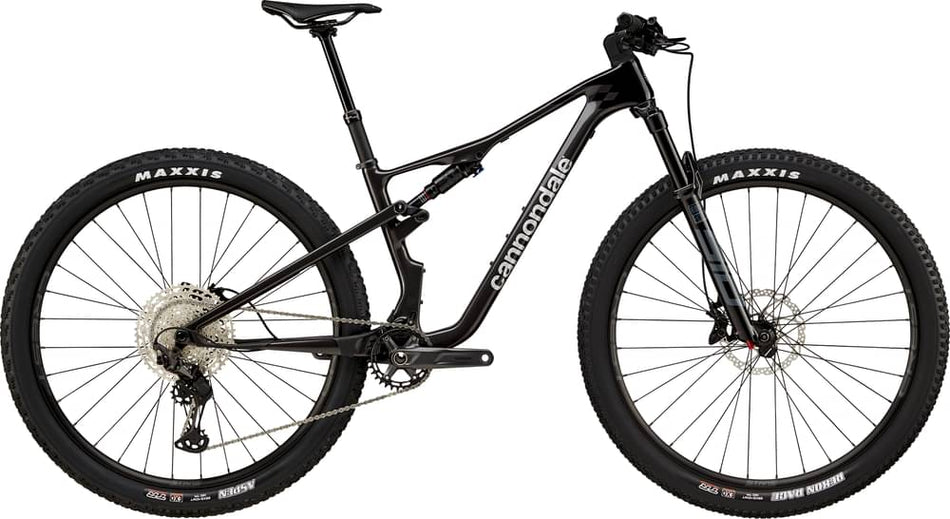 Paint for 2024 Cannondale Scalpel 4 - Gloss Smoke Black