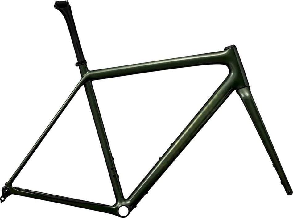 Paint for 2025 Specialized S-Works CruX Frameset - Gloss Cypress Metallic