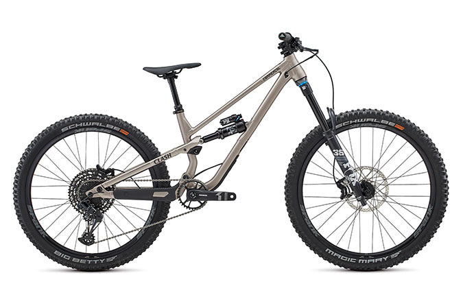 Paint for 2022 Commencal Clash XS - Matte Champagne