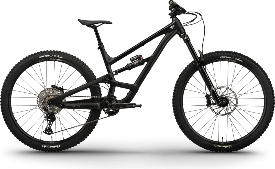 Paint for 2025 YT Capra Core 1 AL MX - Matte Black Magic