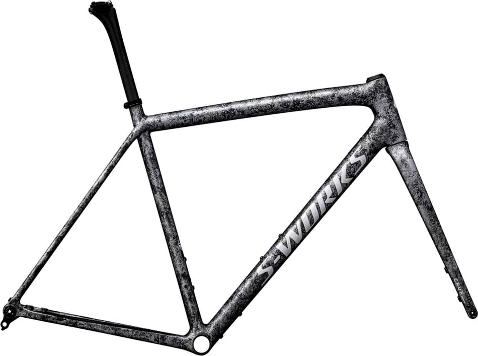 Lack für 2025 Specialized S-Works Crux Frameset - Satin Carbon