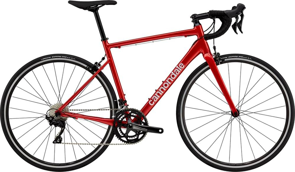 Paint for 2024 Cannondale CAAD Optimo 1 - Gloss Candy Red