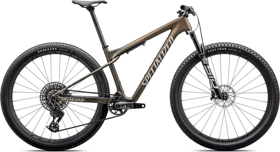 Paint for 2025 Specialized Epic World Cup Pro - Satin Burnt Gold Metallic