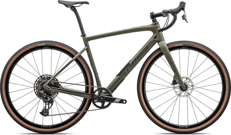 Lack für 2024 Specialized Diverge Comp - Satin Oak Green