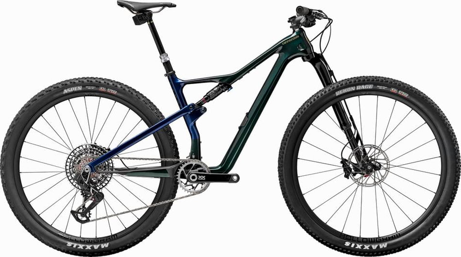 Paint for 2024 Cannondale Scalpel SE LAB71 - Gloss Gunmetal Green