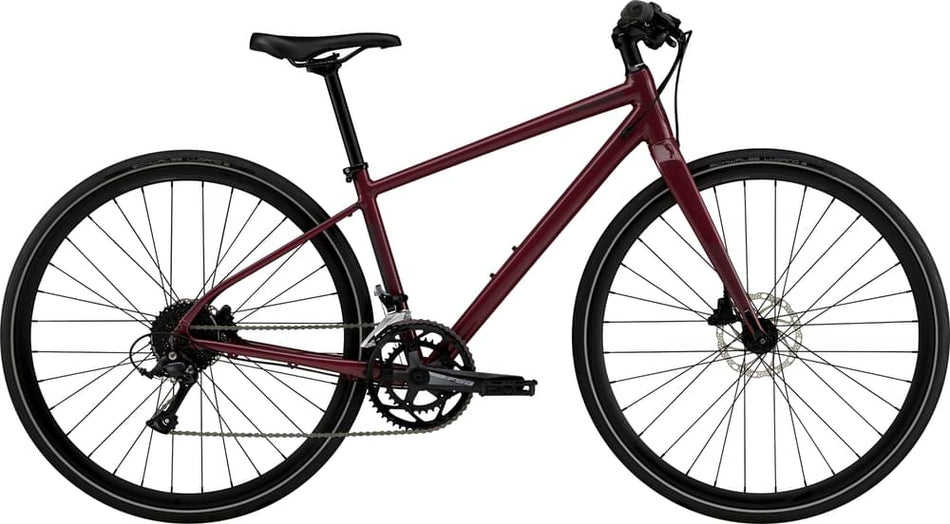 Paint for 2024 Cannondale Quick Women's 2 - Gloss Black Cherry