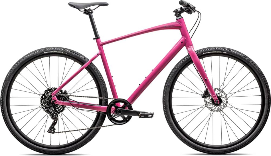 Paint for 2025 Specialized Sirrus X 3.0 - Gloss Rebel Pink