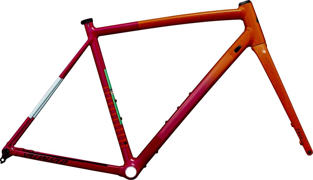 Paint for 2025 Specialized Crux DSW Frameset - Gloss Amber Glow