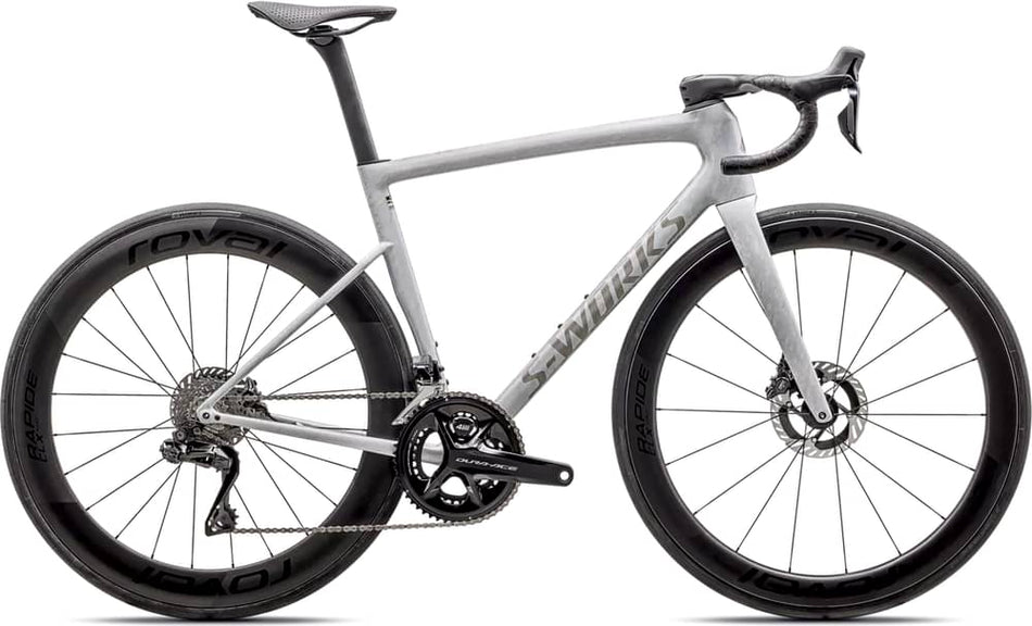 Paint for 2025 Specialized S-Works Tarmac SL8 - Shimano Dura-Ace Di2 - Gloss Dove Grey