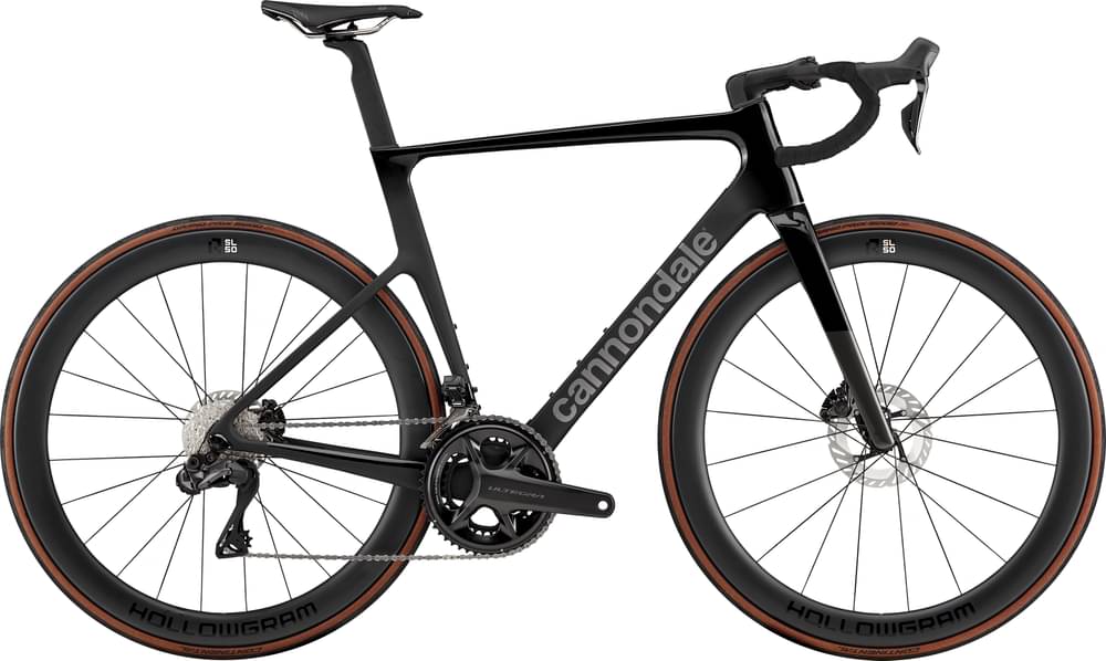 Paint for 2024 Cannondale SuperSix EVO Hi-MOD 2 - Gloss Black