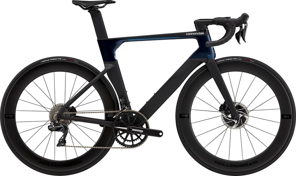 Paint for 2024 Cannondale SystemSix Hi-MOD Dura-Ace Di2 - Gloss Black