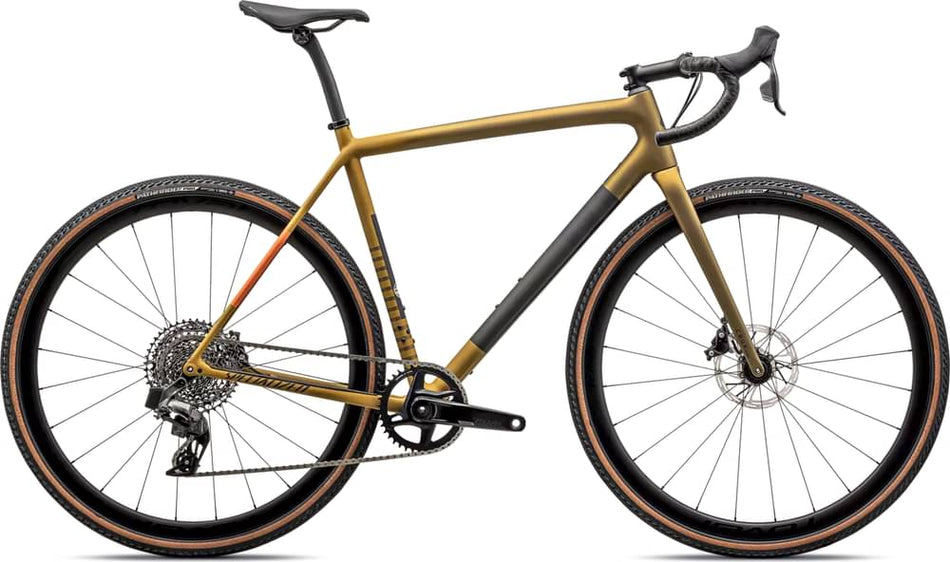 Lack für 2024 Specialized Crux Expert - Satin Harvest Gold Metallic