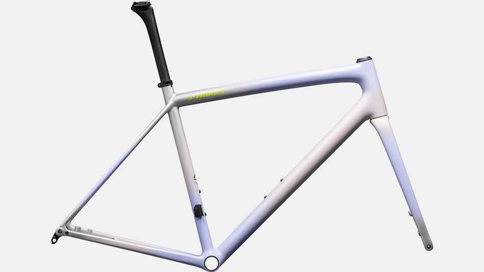 Lack für 2024 Specialized S-Works Aethos Frameset - Satin Clay