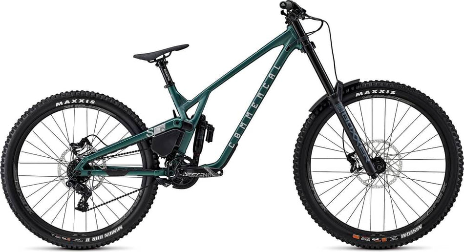 Paint for 2024 Commencal Supreme DH V5 Ride Rockshox - Matte Metallic Green