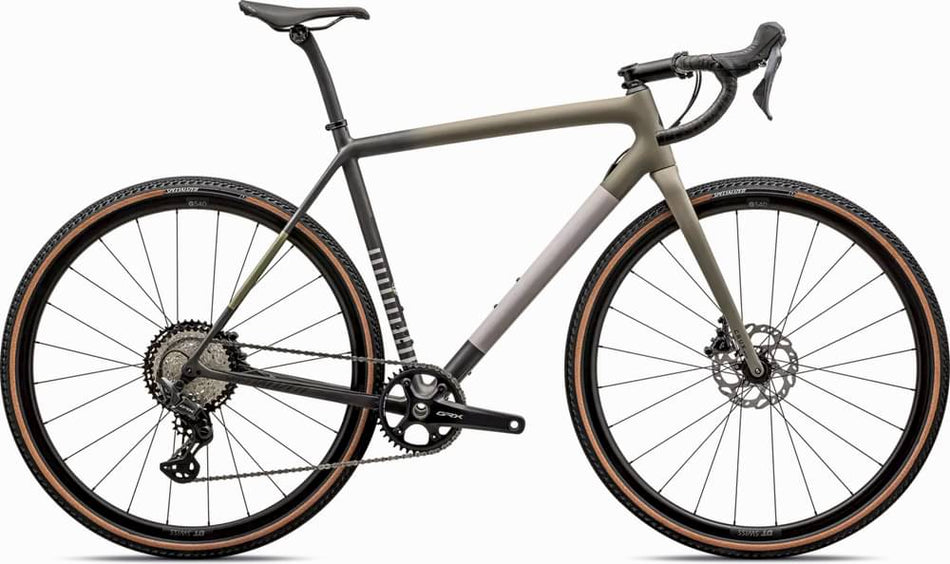 Lack für 2024 Specialized Crux Comp Shimano GRX - Satin Taupe