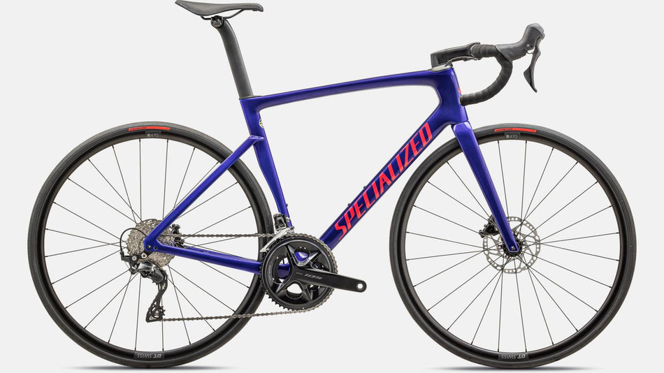 Paint for 2024 Specialized Tarmac SL7 Sport Shimano 105 - Gloss Metallic Sapphire