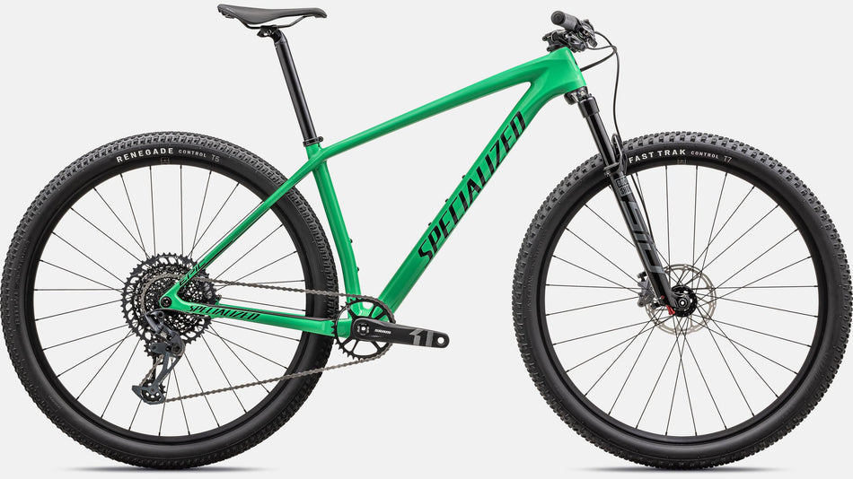 Lack für 2024 Specialized Epic Hardtail Comp - Gloss Electric Green