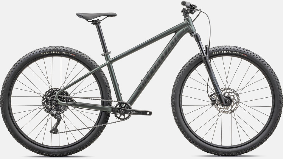 Lack für 2024 Specialized Rockhopper Comp - Satin Oak Green Metallic