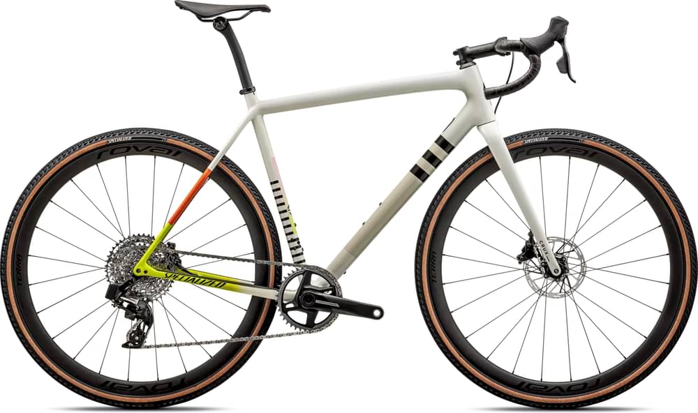 Paint for 2024 Specialized Crux Pro - Gloss Dune White