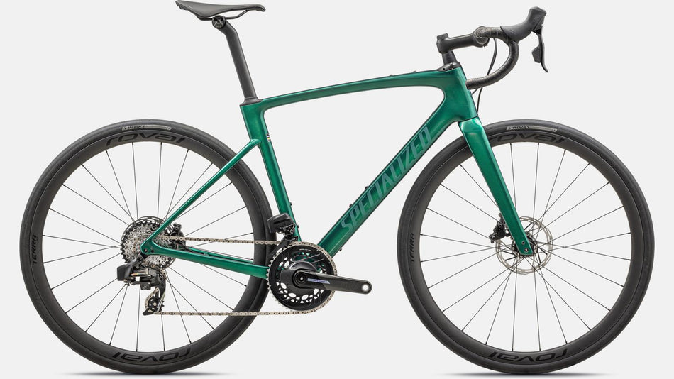 Lack für 2024 Specialized Roubaix SL8 Pro - Gloss Metallic Pine