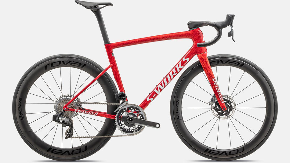 Lack für 2024 Specialized S-Works Tarmac SL8 SRAM Red eTap AXS - Gloss Red Sky