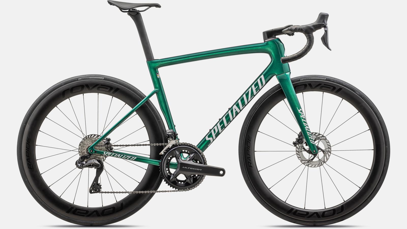 Paint for 2024 Specialized Tarmac SL8 Pro Ultegra Di2 - Gloss Metallic Pine