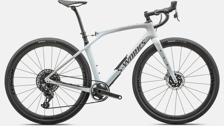 Lack für 2024 Specialized S-Works Diverge STR - Gloss Dove Grey