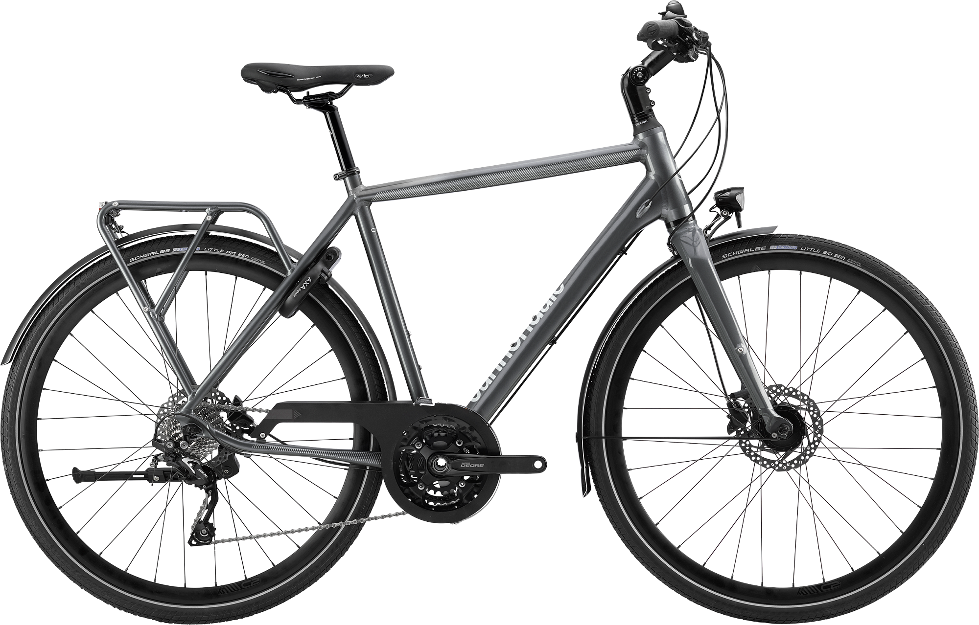 Paint for 2021 Cannondale Tesoro 2 - Gloss Charcoal Gray