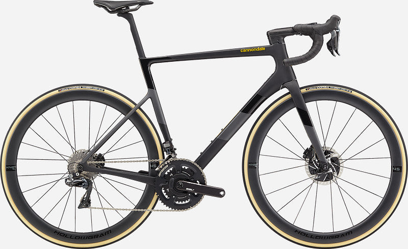 Paint for 2020 Cannondale SuperSix EVO Hi-MOD Disc Dura Ace Di2 - Matte Black