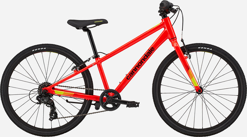 Lack für 2020 Cannondale Kids Quick 24 Boy's - Gloss Acid Red