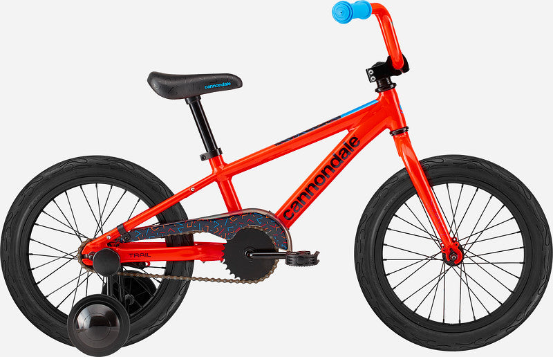 Paint for 2020 Cannondale Kids Trail Single-Speed 16 Boy's - Gloss Acid Red