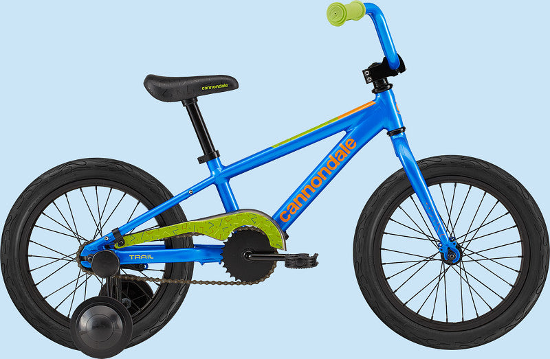 Lack für 2020 Cannondale Kids Trail Single-Speed 16 Boy's - Gloss Electric Blue