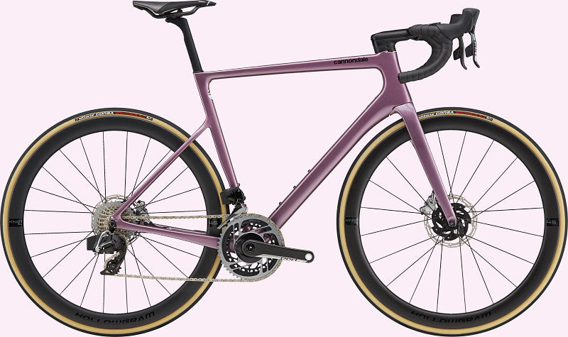 Paint for 2021 Cannondale SuperSix EVO Hi-MOD Disc Red eTap AXS - Gloss Lavender