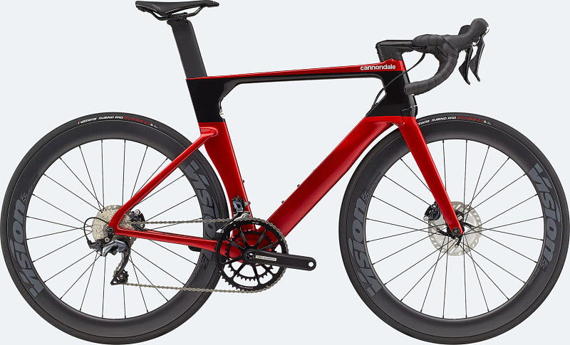 Paint for 2020 Cannondale SystemSix Carbon Ultegra - Gloss Candy Red