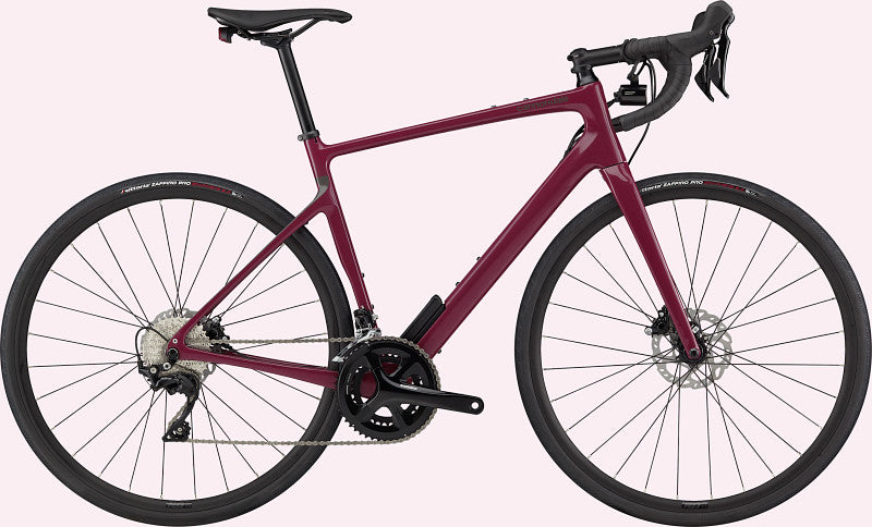 Paint for 2021 Cannondale Synapse Carbon 3 L - Gloss Black Cherry