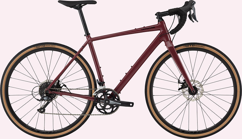 Paint for 2021 Cannondale Topstone 3 - Gloss Black Cherry