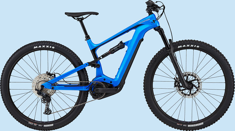 Paint for 2021 Cannondale Habit Neo 3 - Gloss Electric Blue