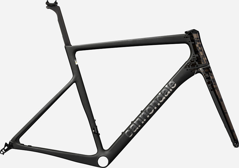 Paint for 2022 Cannondale SuperSix EVO Leichtbau LTD Frameset - Gloss Black