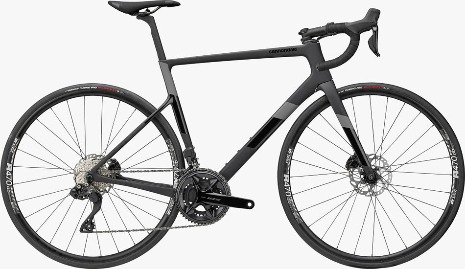 Paint for 2021 Cannondale SuperSix EVO Carbon Disc 105 Di2 - Matte Black