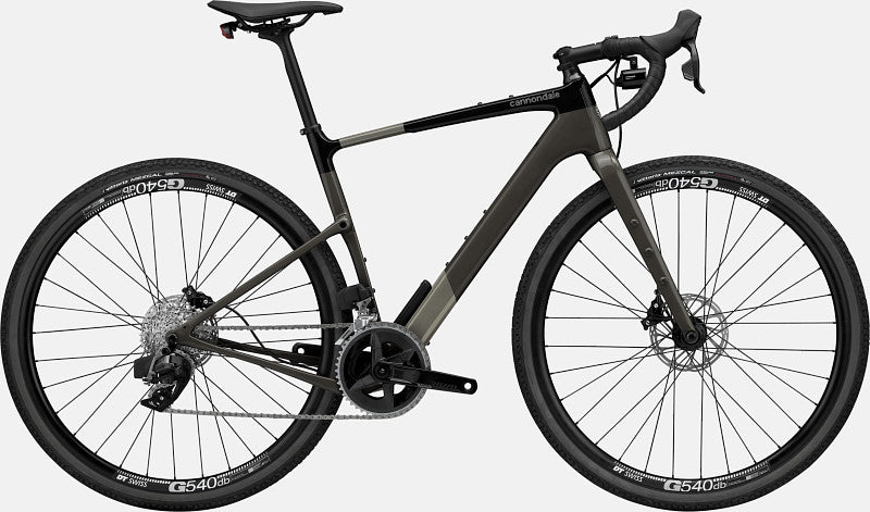 Paint for 2023 Cannondale Topstone Carbon Rival AXS - Gloss Smoke Black