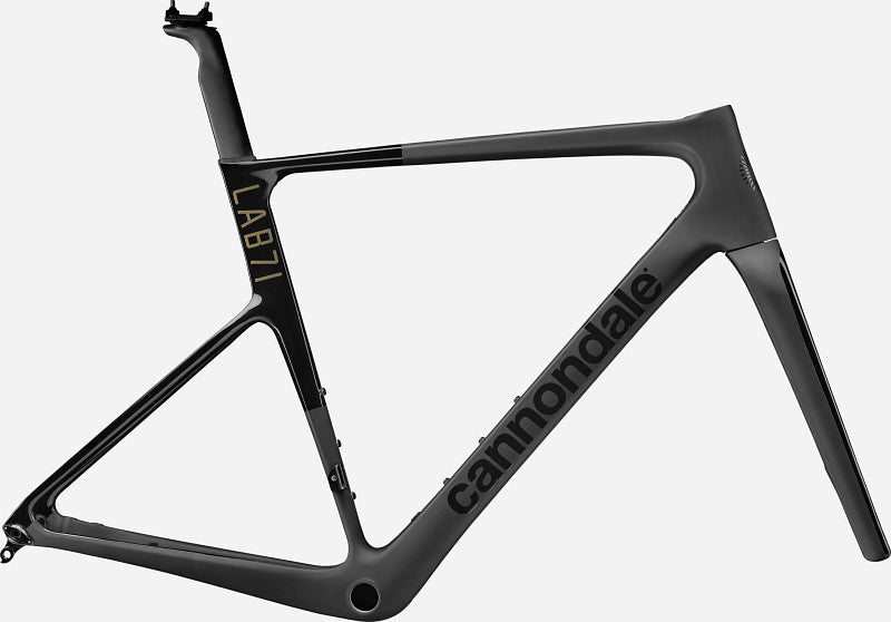 Paint for 2020 Cannondale SuperSix EVO LAB71 Frameset - Matte Black